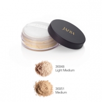 Transparenter Loser Puder mit Farben