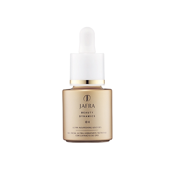 Straffendes Pflegeserum mit Goldpartikeln
