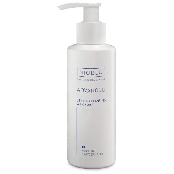 Nioblu Sanfte Reinigungsmilch + AHA