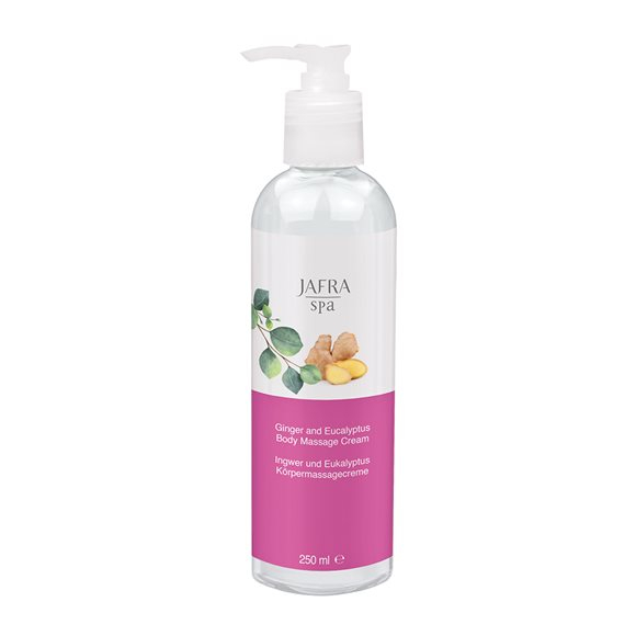 Jafra Ingwer und Eukalyptus Körpermassagecreme