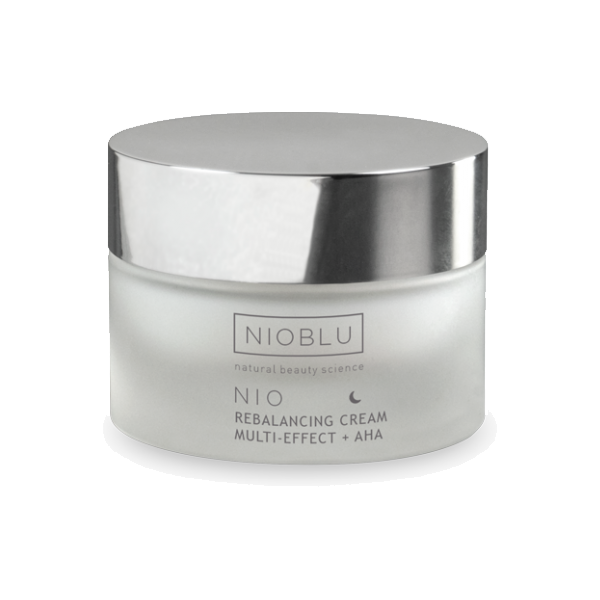 Nioblu Ausgleichende Multi-Effekt-Creme + AHA